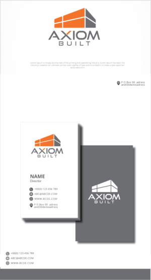Logo Design by graphicevolution for Axiom  | Design: #24254186