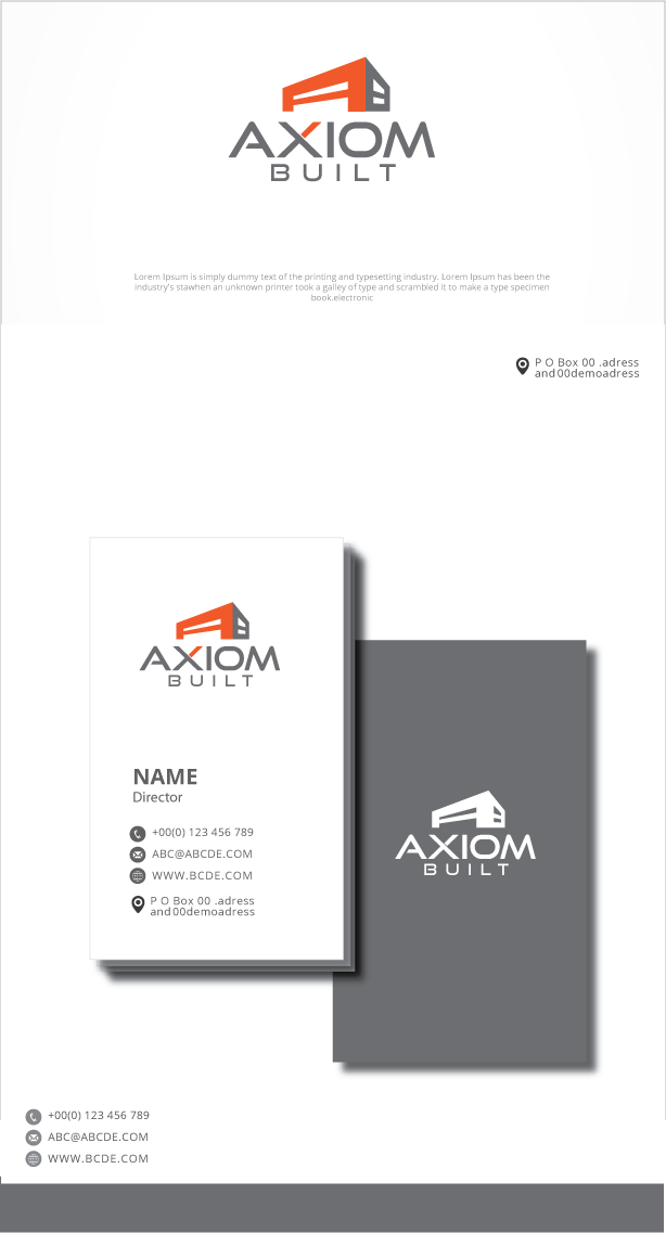 Logo Design by graphicevolution for Axiom  | Design #24254187