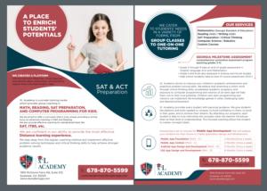 Flyer Design by jobishk for xlacademy llc | Design: #24270748
