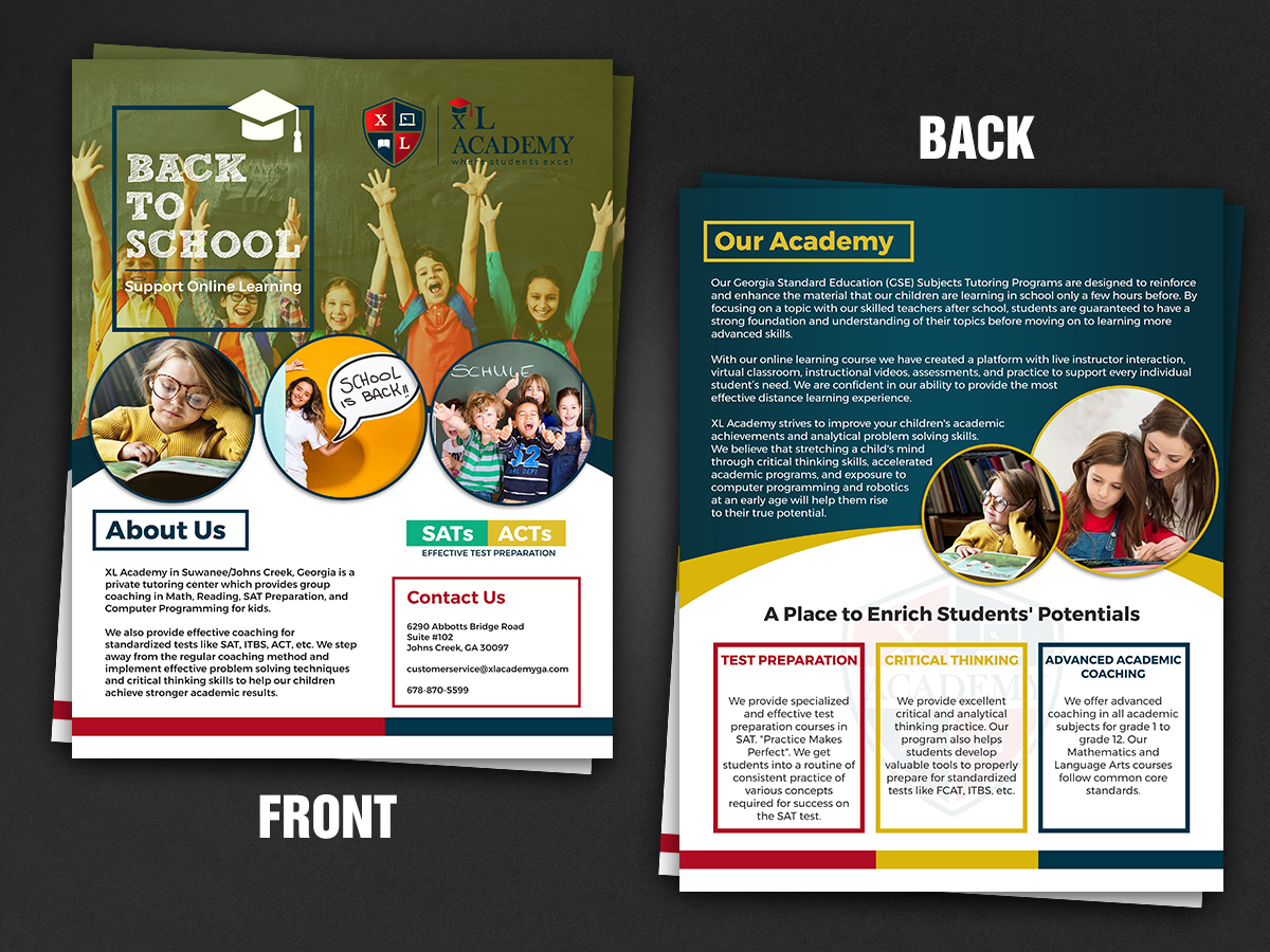 Flyer Design by rug for xlacademy llc | Design #27964724
