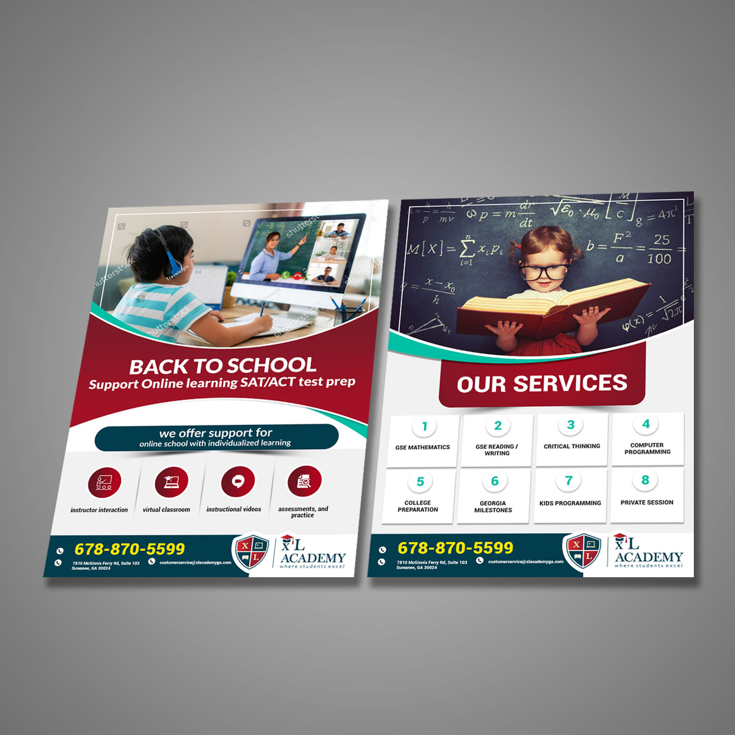 Flyer Design by aspiremedia for xlacademy llc | Design #25139325