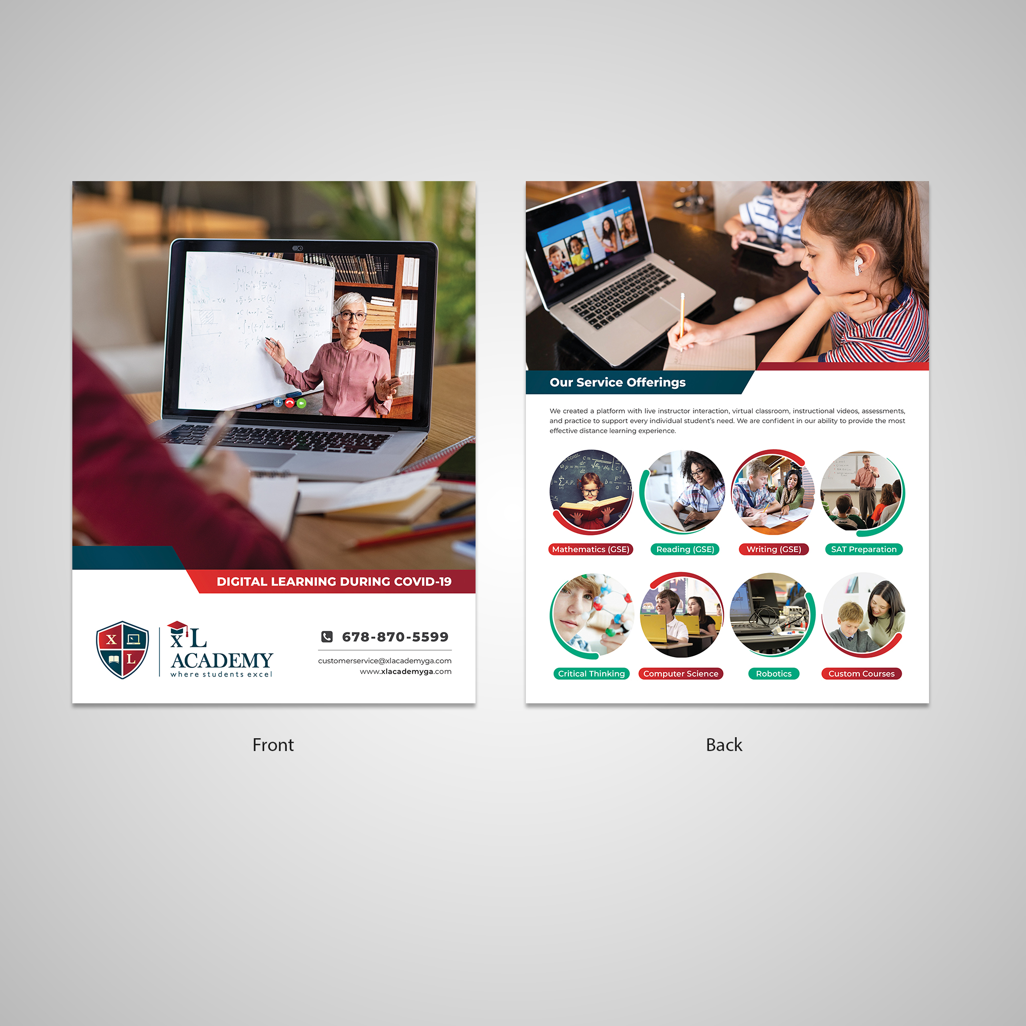 Design de Flyer par Rahul Graphics pour xlacademy llc | Design #25160486