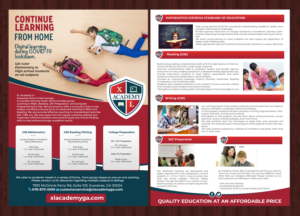 Flyer Design by chandrayaan.creative for xlacademy llc | Design #24236655