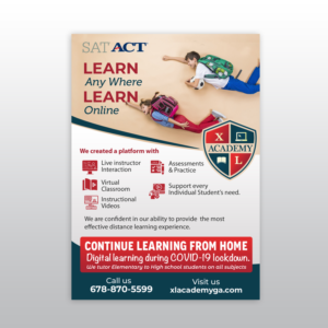Flyer Design by chandrayaan.creative for xlacademy llc | Design: #24241313