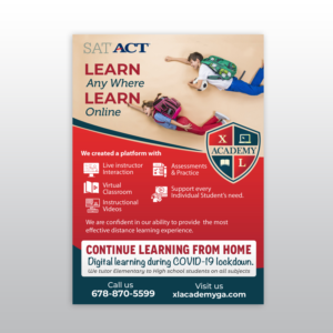 Flyer Design by chandrayaan.creative for xlacademy llc | Design: #24241314