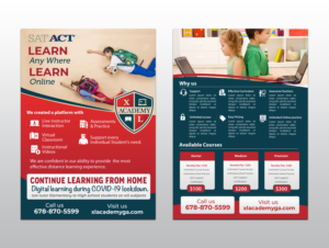 Design de Flyer par chandrayaan.creative pour xlacademy llc | Design : #24243282
