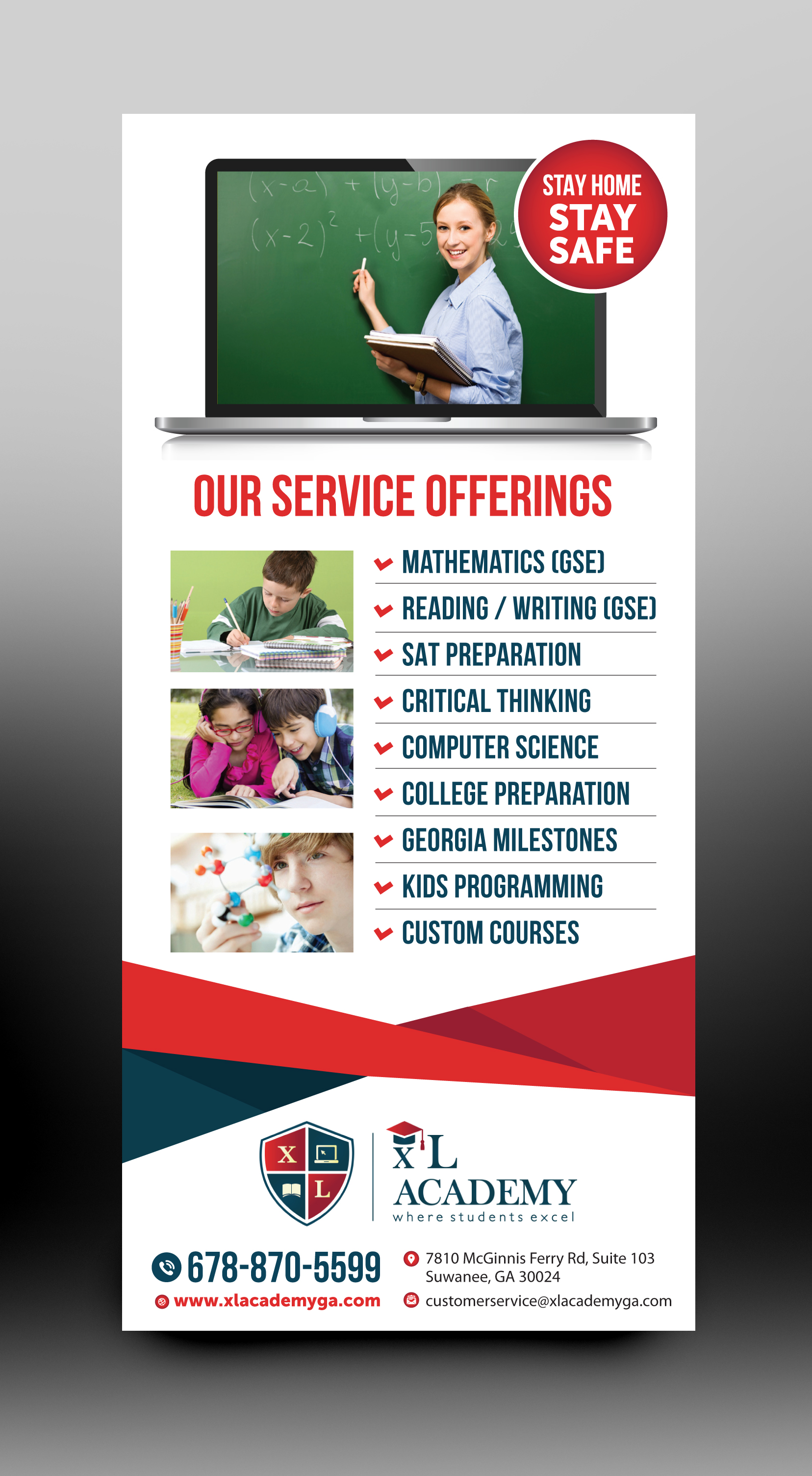 Flyer Design by rkailas for xlacademy llc | Design #24268864
