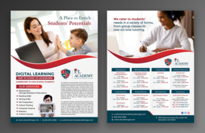 Flyer Design by ecorokerz for xlacademy llc | Design #24232599