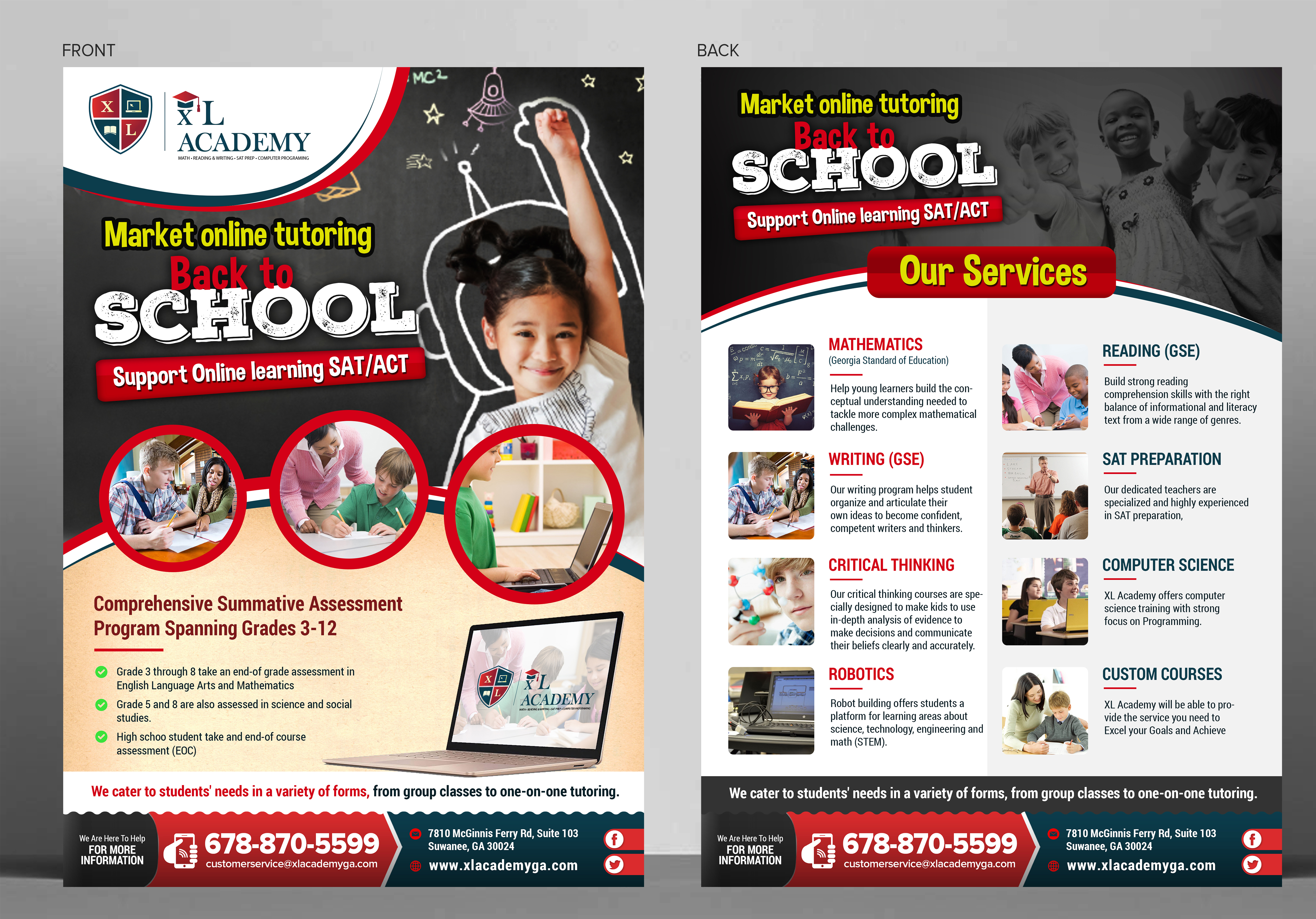 Flyer Design by SAI DESIGNS for xlacademy llc | Design #25176057