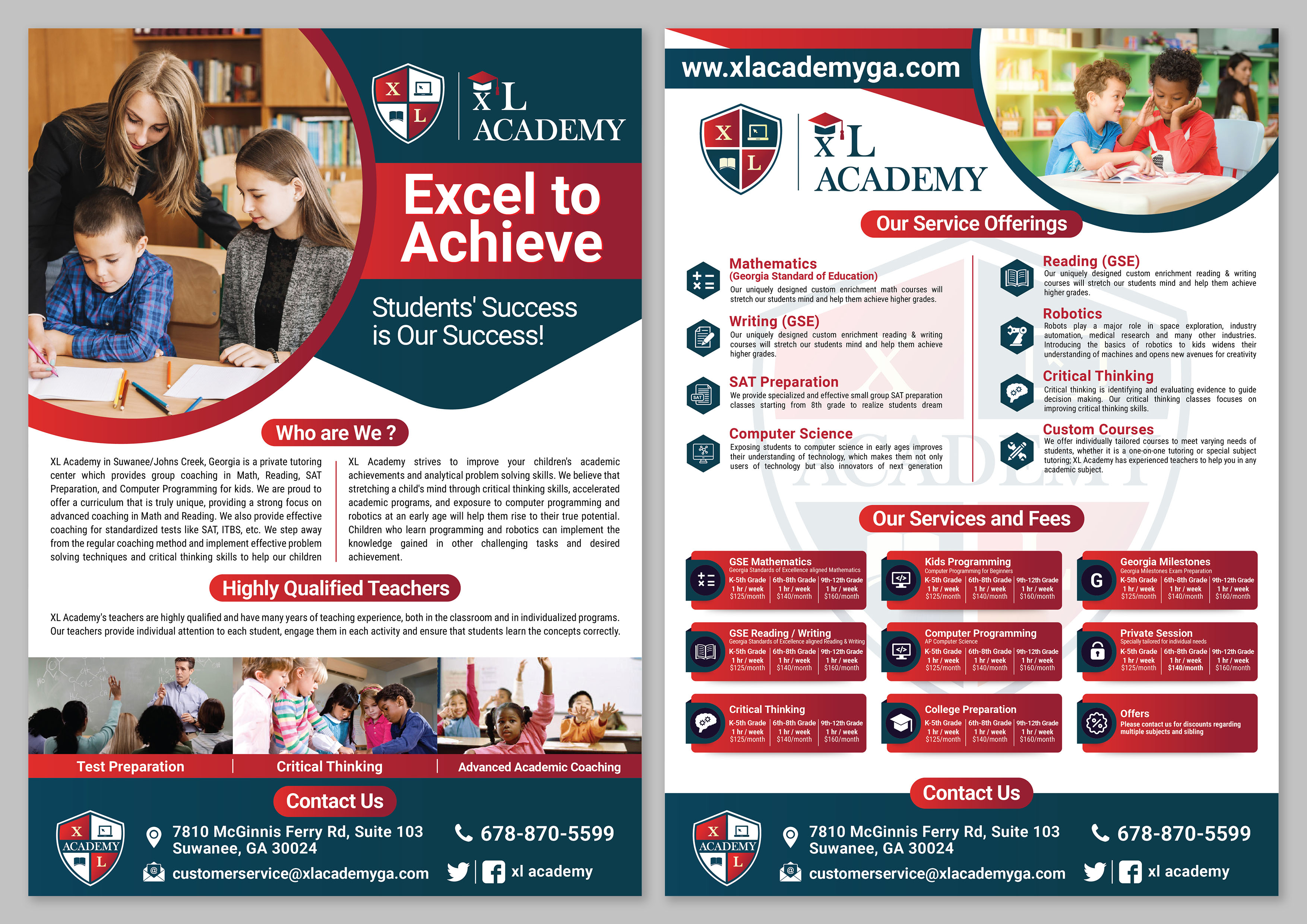 Flyer-Design von desainerd für xlacademy llc | Design #24234796