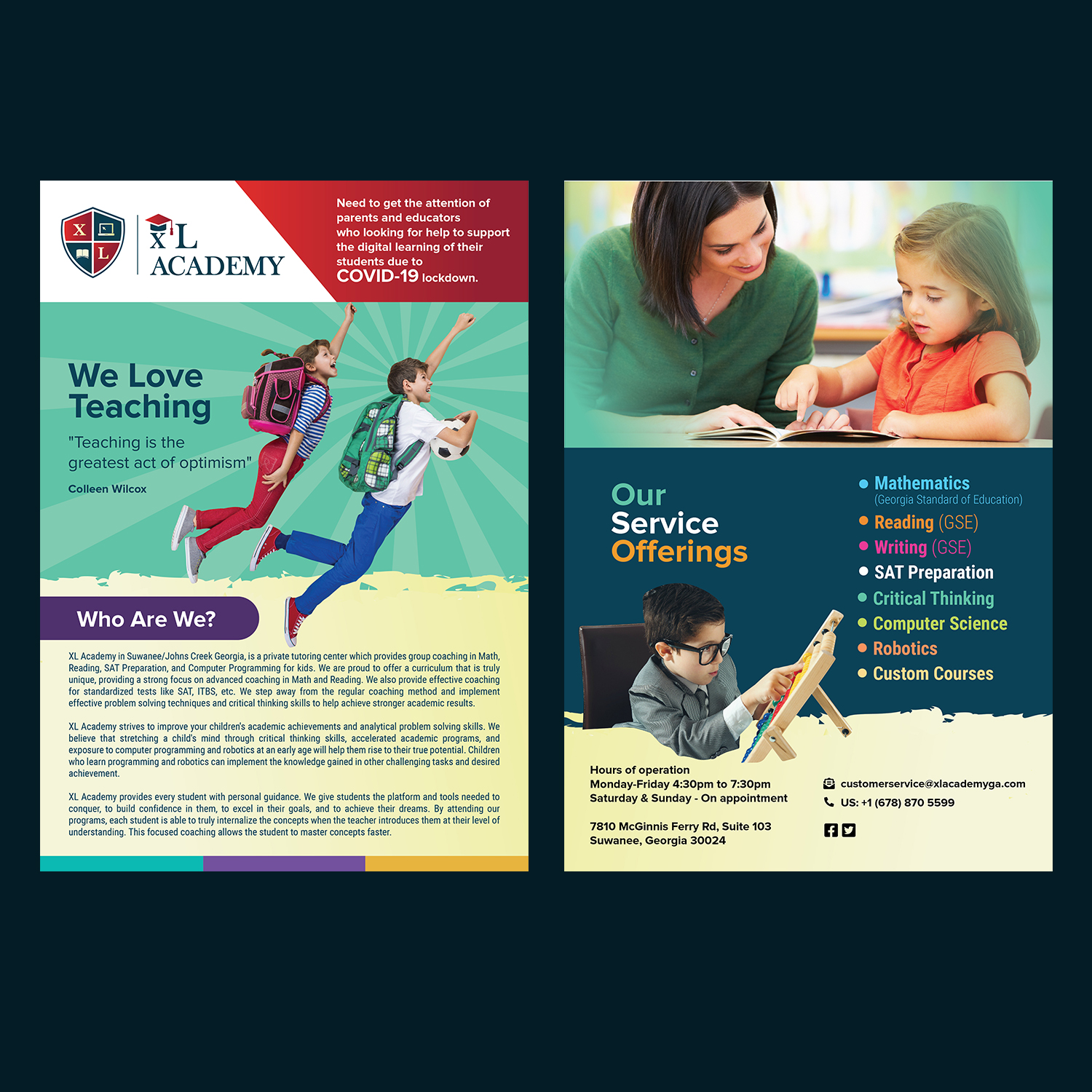 Flyer Design by Maxo-Biz for xlacademy llc | Design #24235253