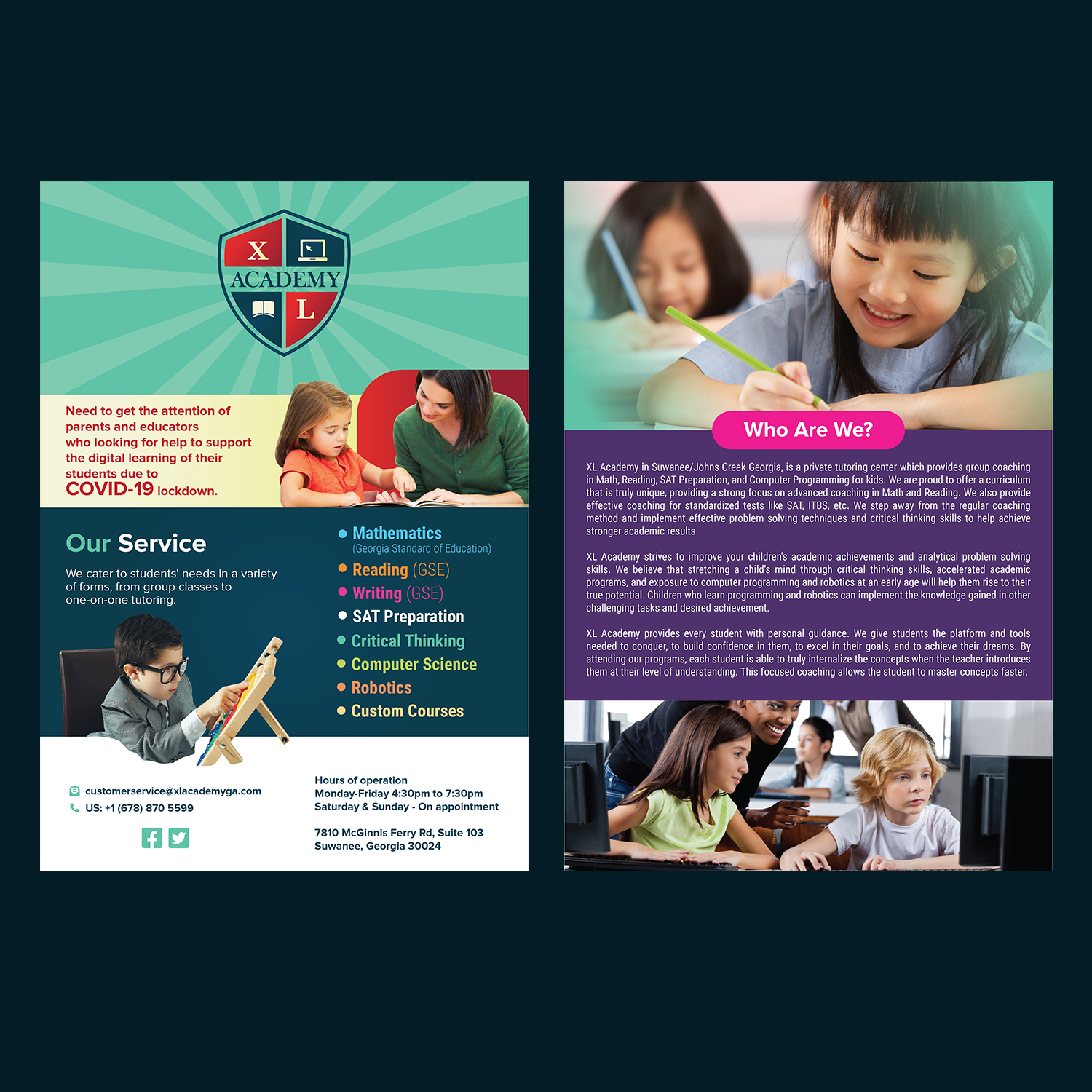 Design de Flyer par Maxo-Biz pour xlacademy llc | Design #24235254