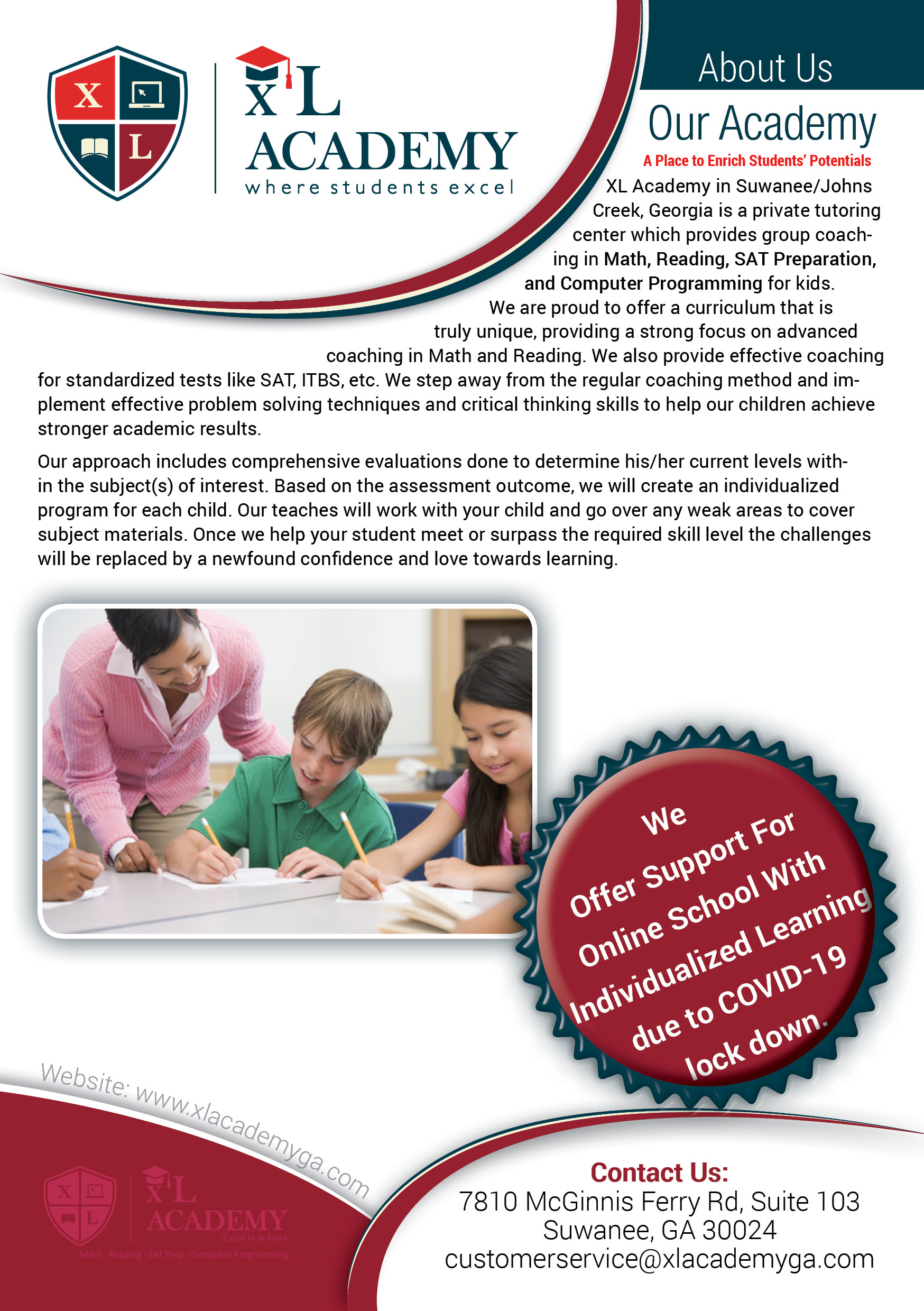 Flyer Design by ngalasilas 2 for xlacademy llc | Design #25143740