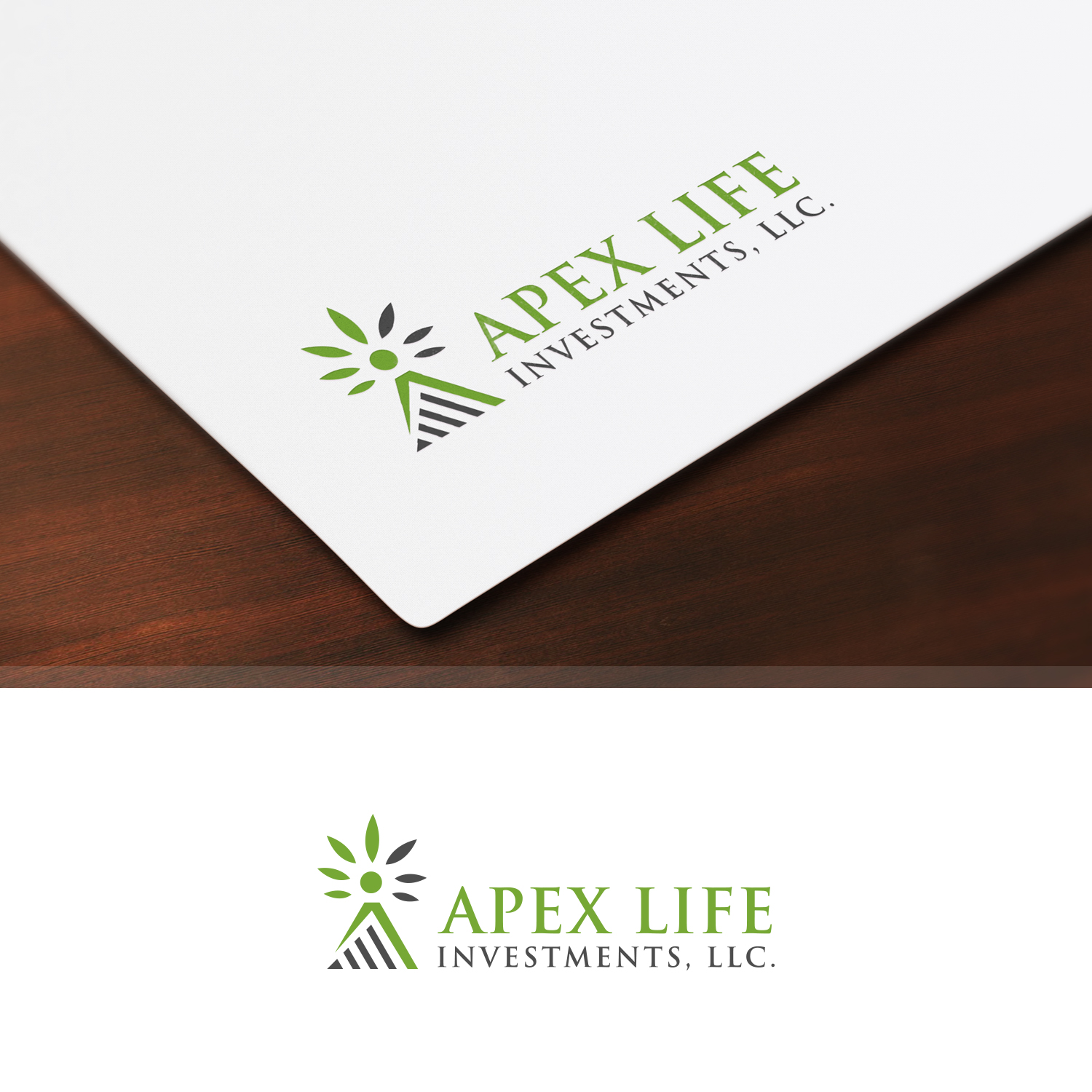 Logo Design by Maxo-Biz for Apex Life Investments, LLC. | Design #24242897
