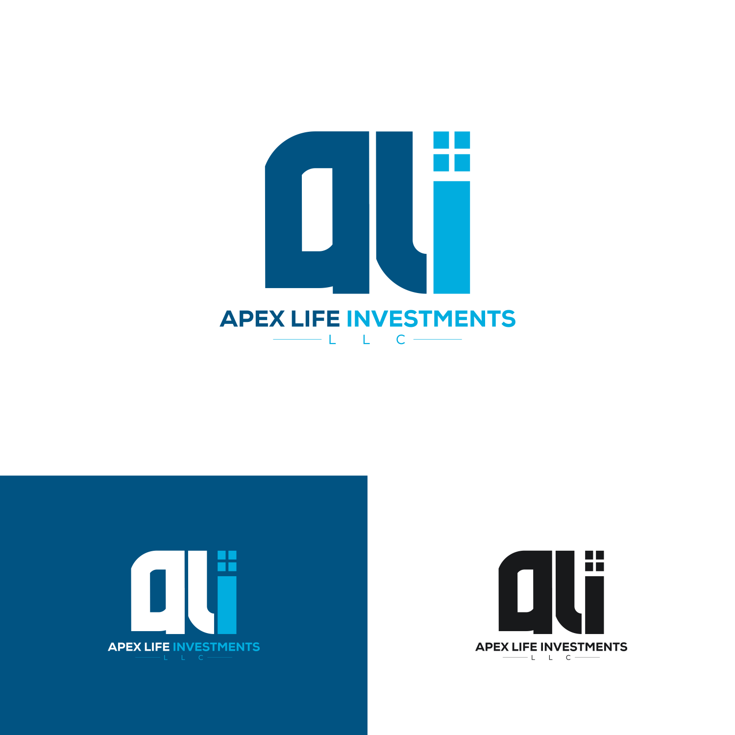 Logo Design by rizalsaifullah 3 for Apex Life Investments, LLC. | Design #24250697