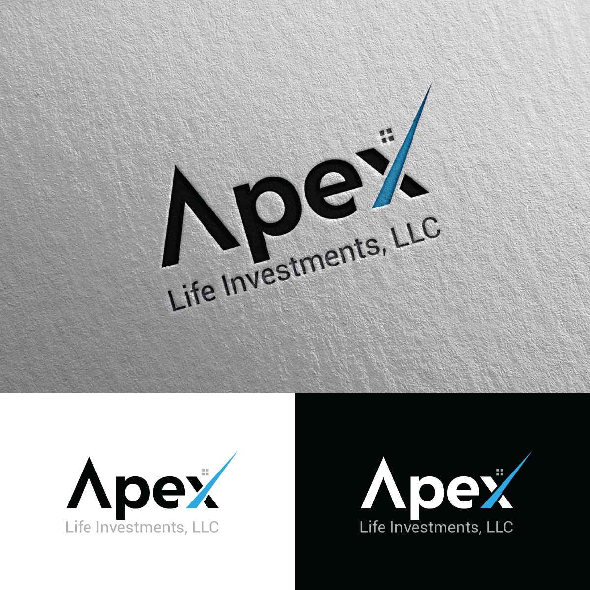 Logo Design by Rii for Apex Life Investments, LLC. | Design #24244964