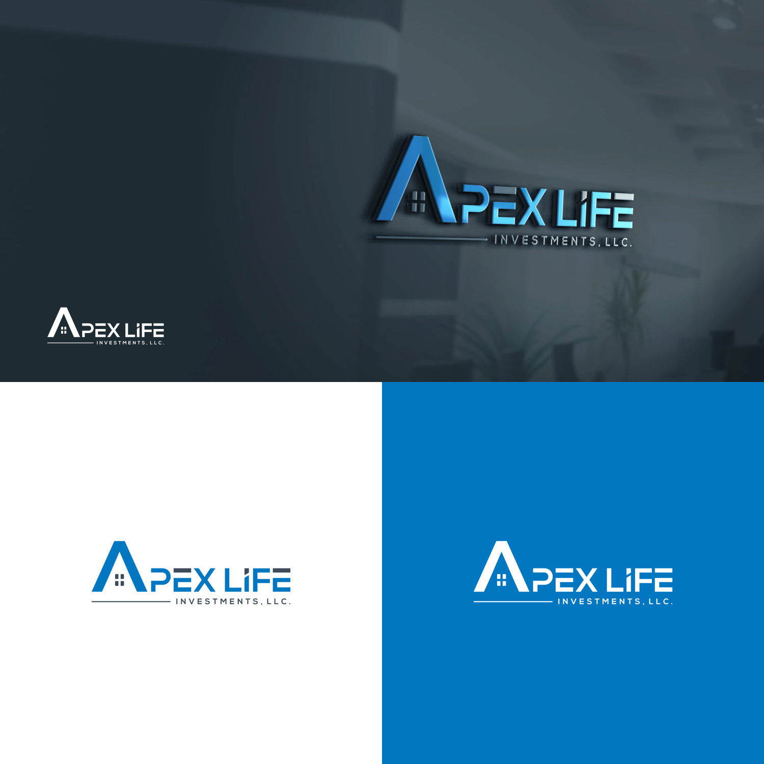 Logo Design by mbah suratman for Apex Life Investments, LLC. | Design #24242041