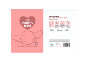Packaging Design by MDesigns ™ for The Peoples Mask Corp. | Design: #24292116