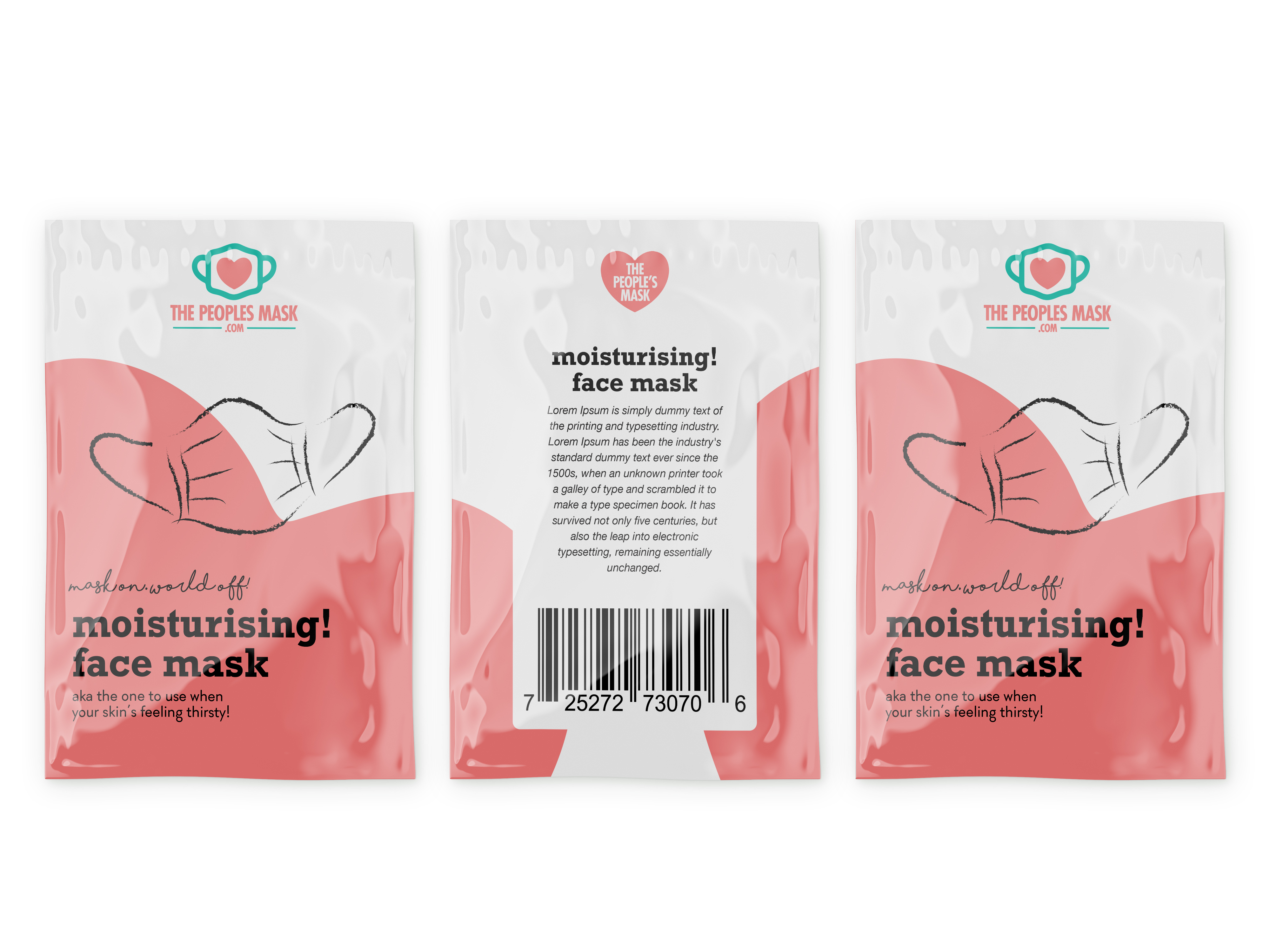 Packaging Design by Souvik Roy (Alex Pro) for The Peoples Mask Corp. | Design #24242221