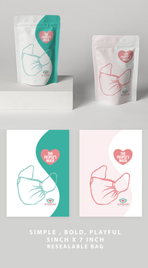 Packaging Design by saurov for The Peoples Mask Corp. | Design: #24240932