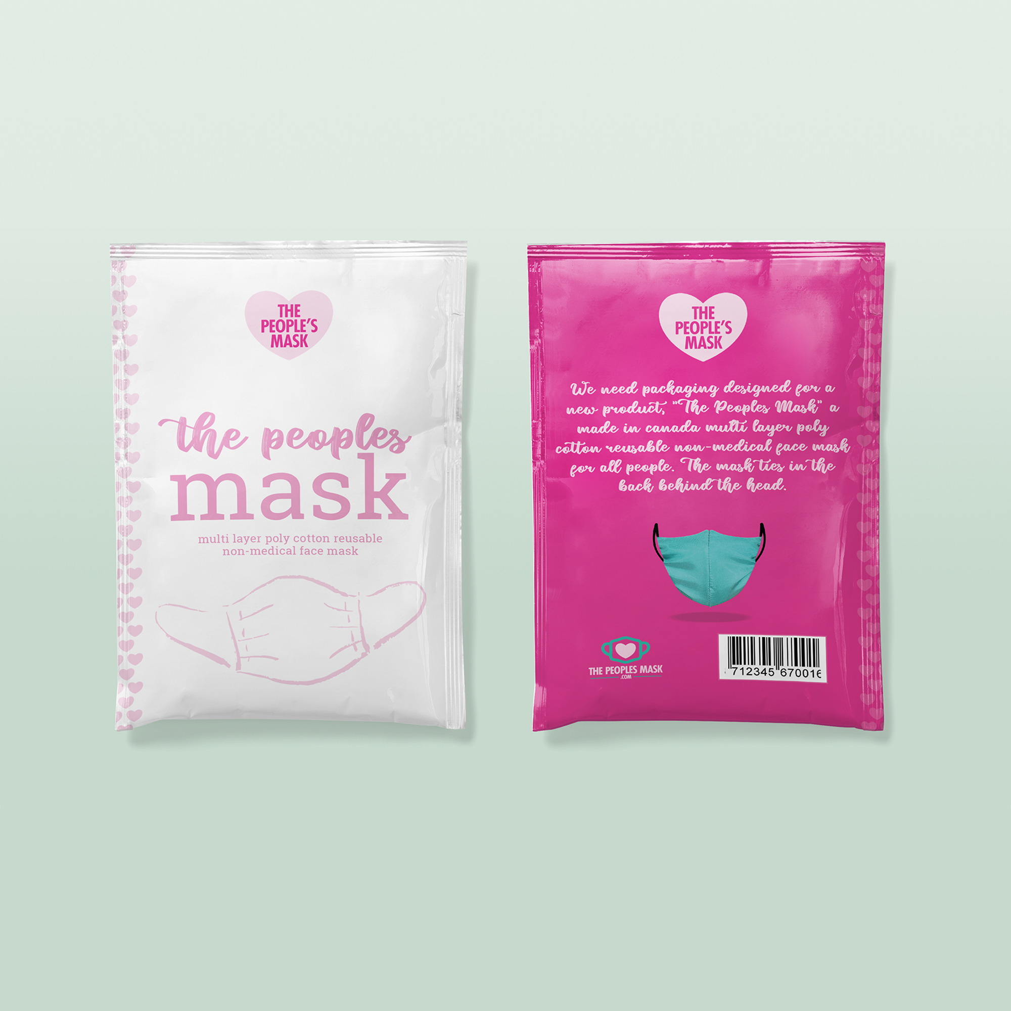 Packaging Design by Trang cyp for The Peoples Mask Corp. | Design #24297513