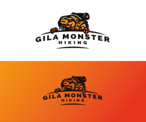 Gila Monster Hiking | Logo-Design von FLoc! Studio