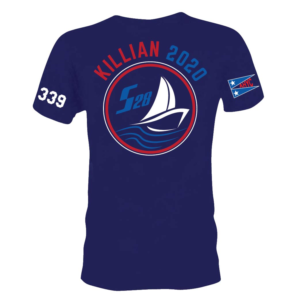 Killian Sailboat Racing T-shirt Design | Diseño de Camiseta por 75-R-P-Z