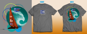 Killian Sailboat Racing T-shirt Design | Diseño de Camiseta por Al Pech