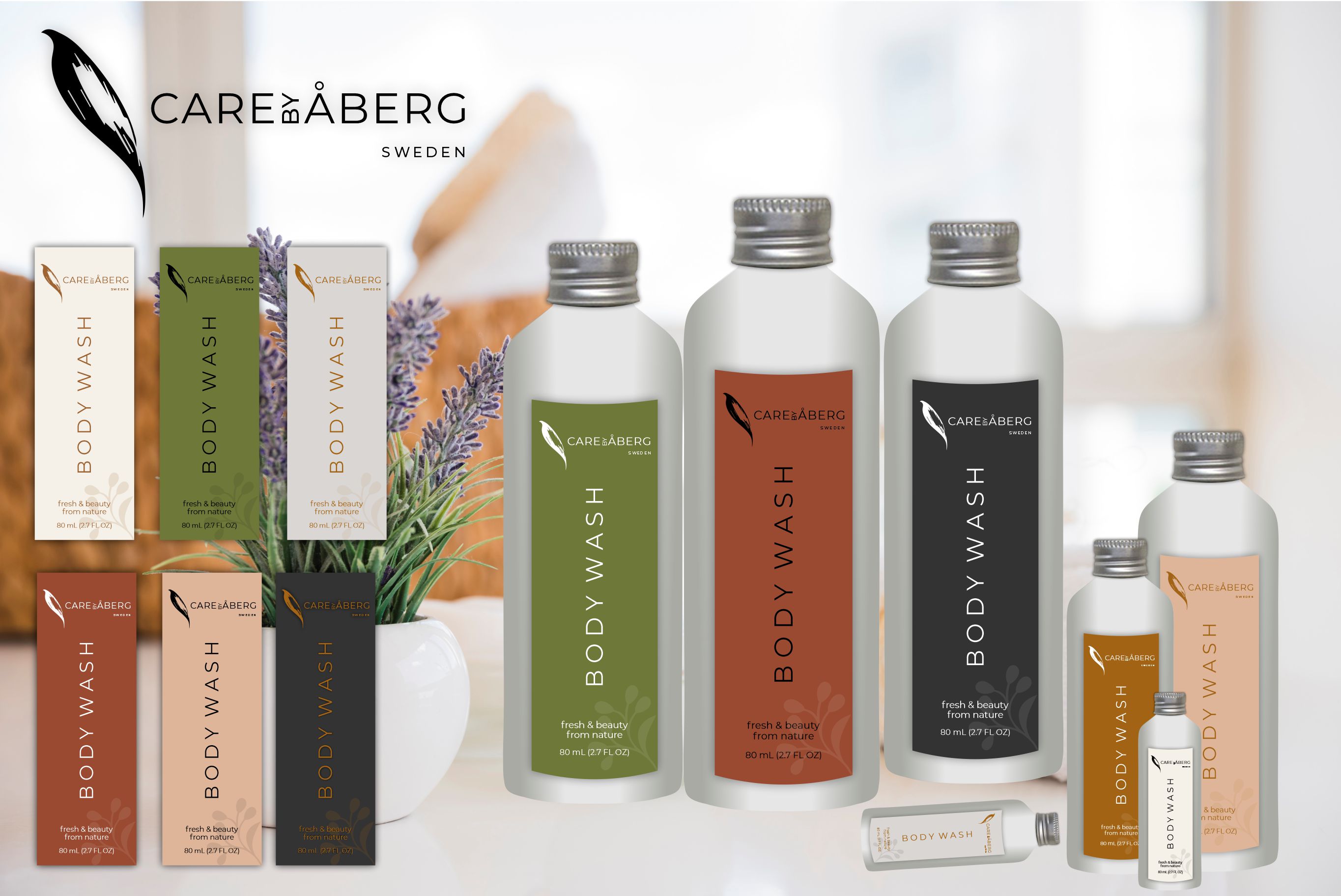 Label Design by Amar Jacob for Care by Aberg | Design #24305295