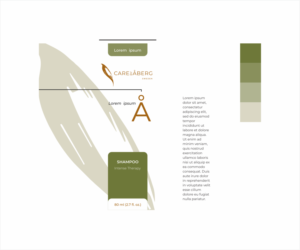 Design Étiquette par madre - chartreuse design pour Care by Aberg | Design #24269804