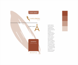 Label Design by madre - chartreuse design for Care by Aberg | Design: #24269808
