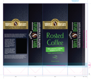 Packaging Design by Deziners Zone for Well-Bean Coffee Roaster | Design: #24246775