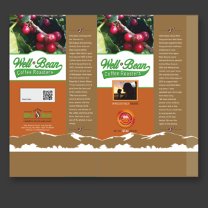 Packaging Design by Satish Chand 75 for Well-Bean Coffee Roaster | Design: #24261393