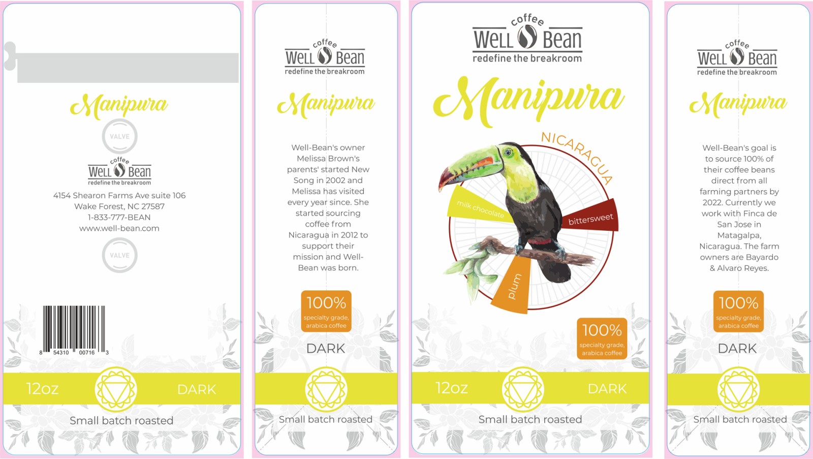 Packaging Design by Studio Heather for Well-Bean Coffee Roaster | Design #24303324