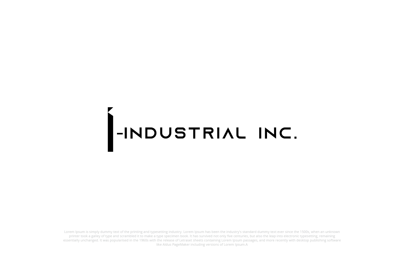 Logo Design by saifahmed for i-Industrial Inc. | Design #24242295