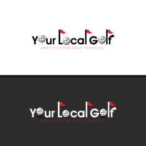 Your LoCal Golf... Analytics for Golf Fanatics (in smaller writing below) | Logo Design by FourtuneDesign