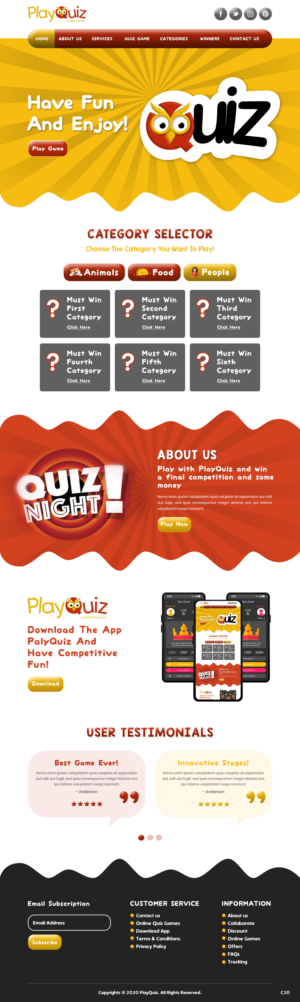Web Design by pb for this project | Design: #24265095