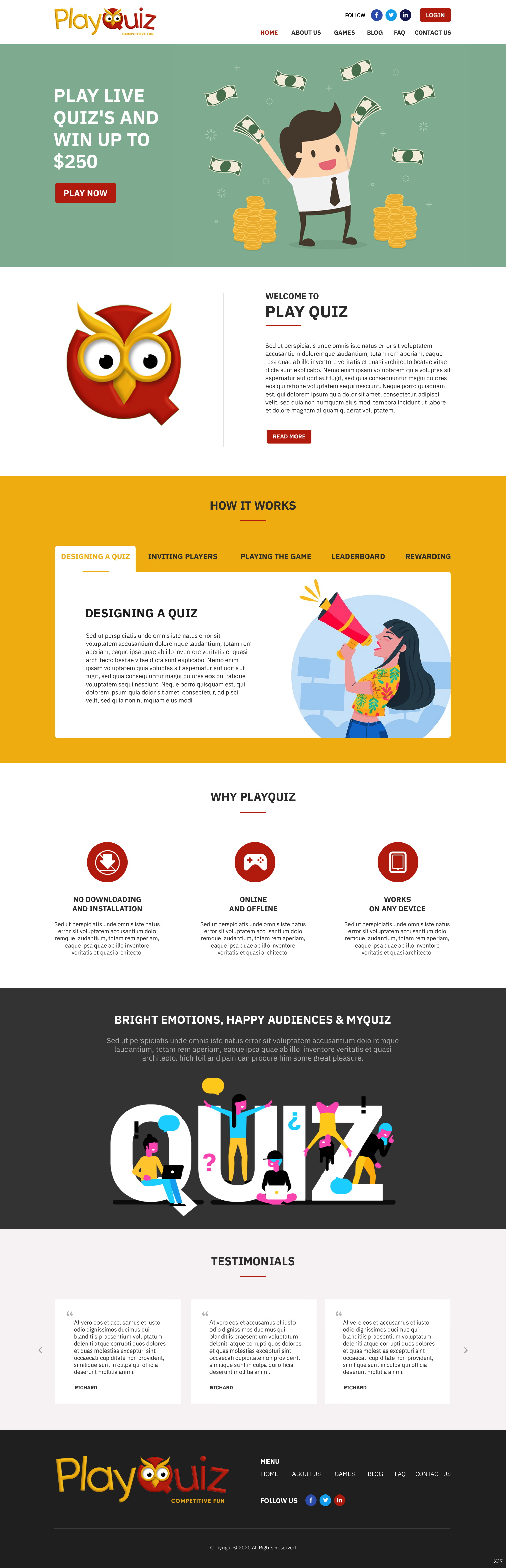 Web Design by pb for this project | Design #24265102