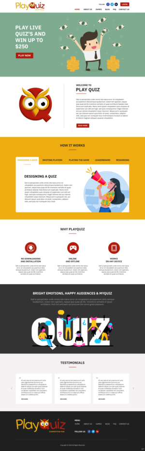 Web Design by pb for this project | Design: #24265102
