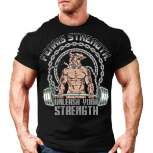 Fenris Strength. Unleash your strength  | T-Shirt-Design von creative gravity