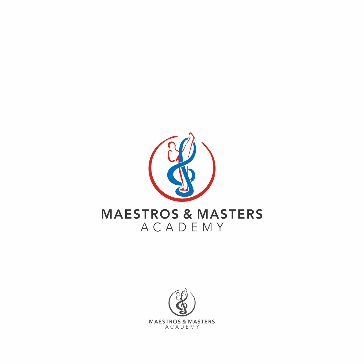 Logo-Design von amongraga für Maestros & Masters Academy | Design #24271802