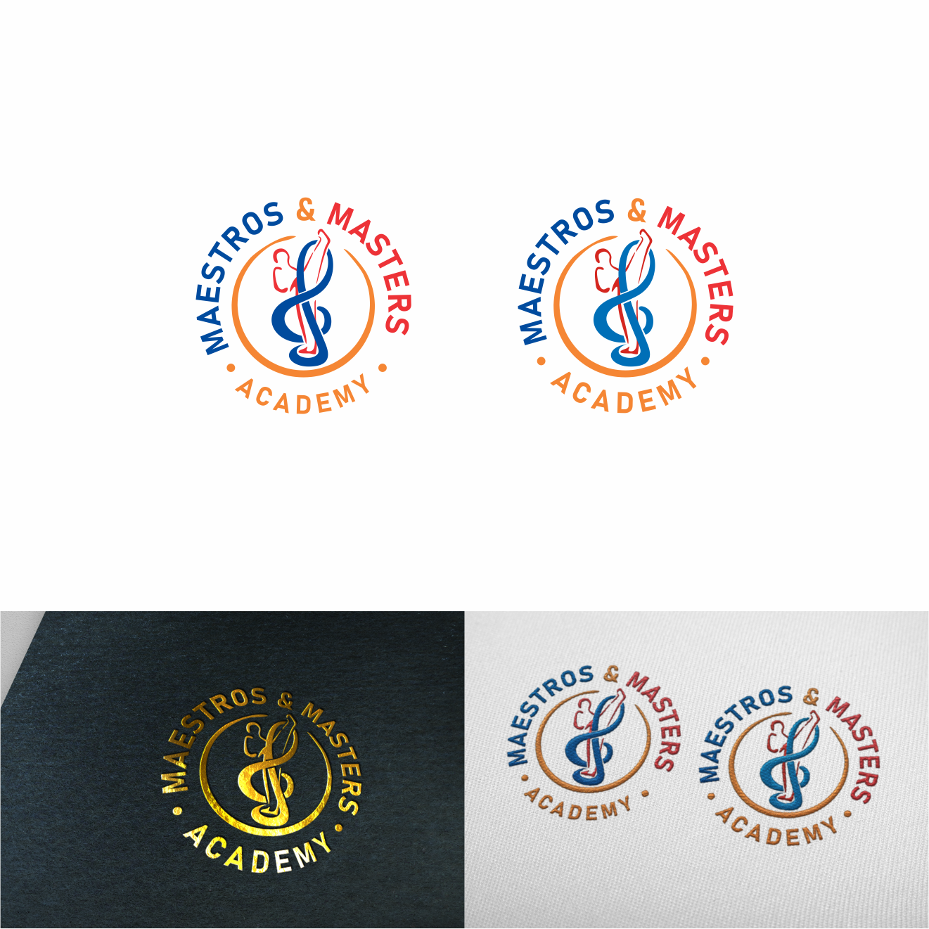 Logo-Design von amongraga für Maestros & Masters Academy | Design #24285273