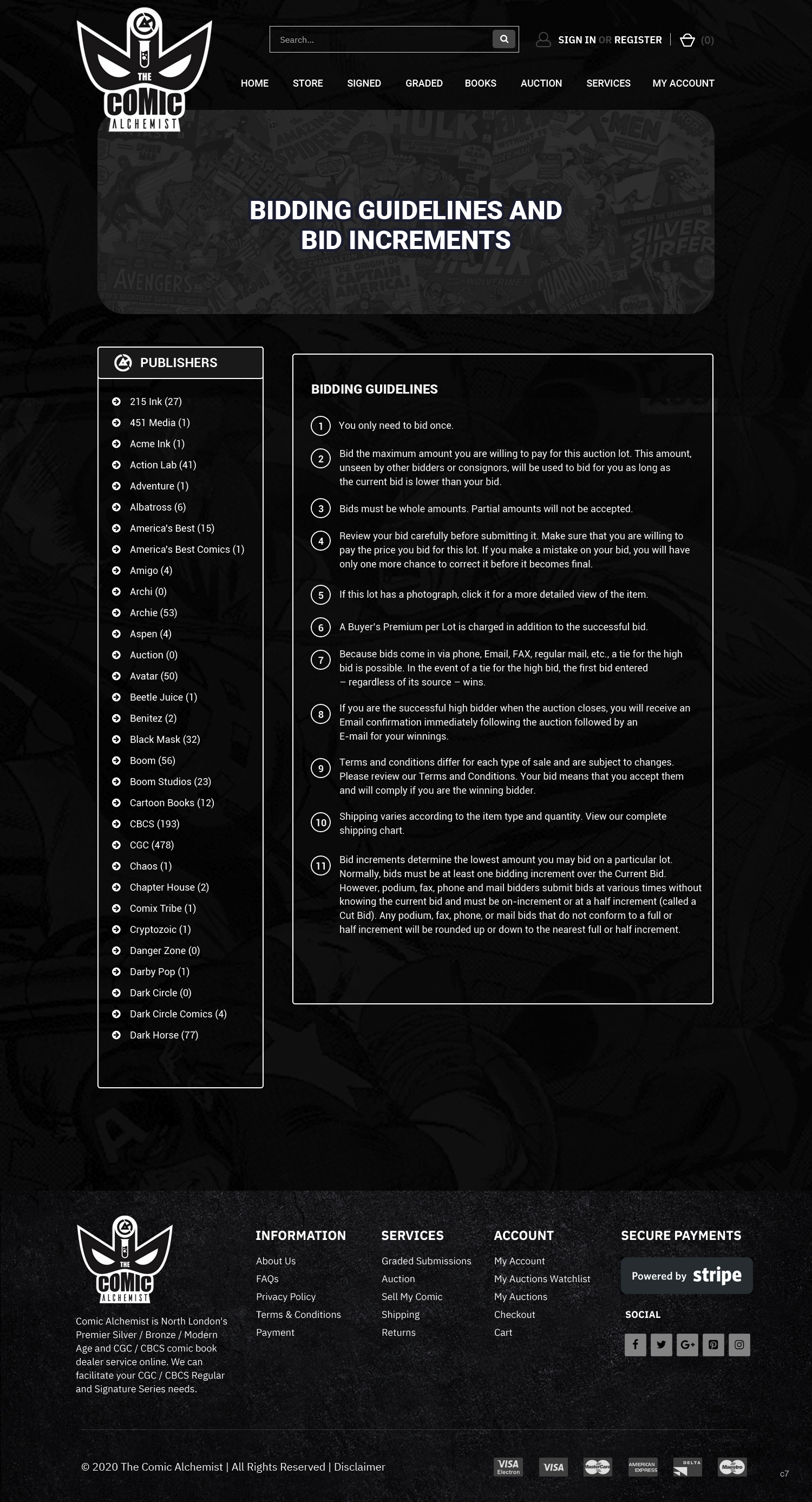 Web Design by pb for The Comic Alchemist Limited | Design #24665443