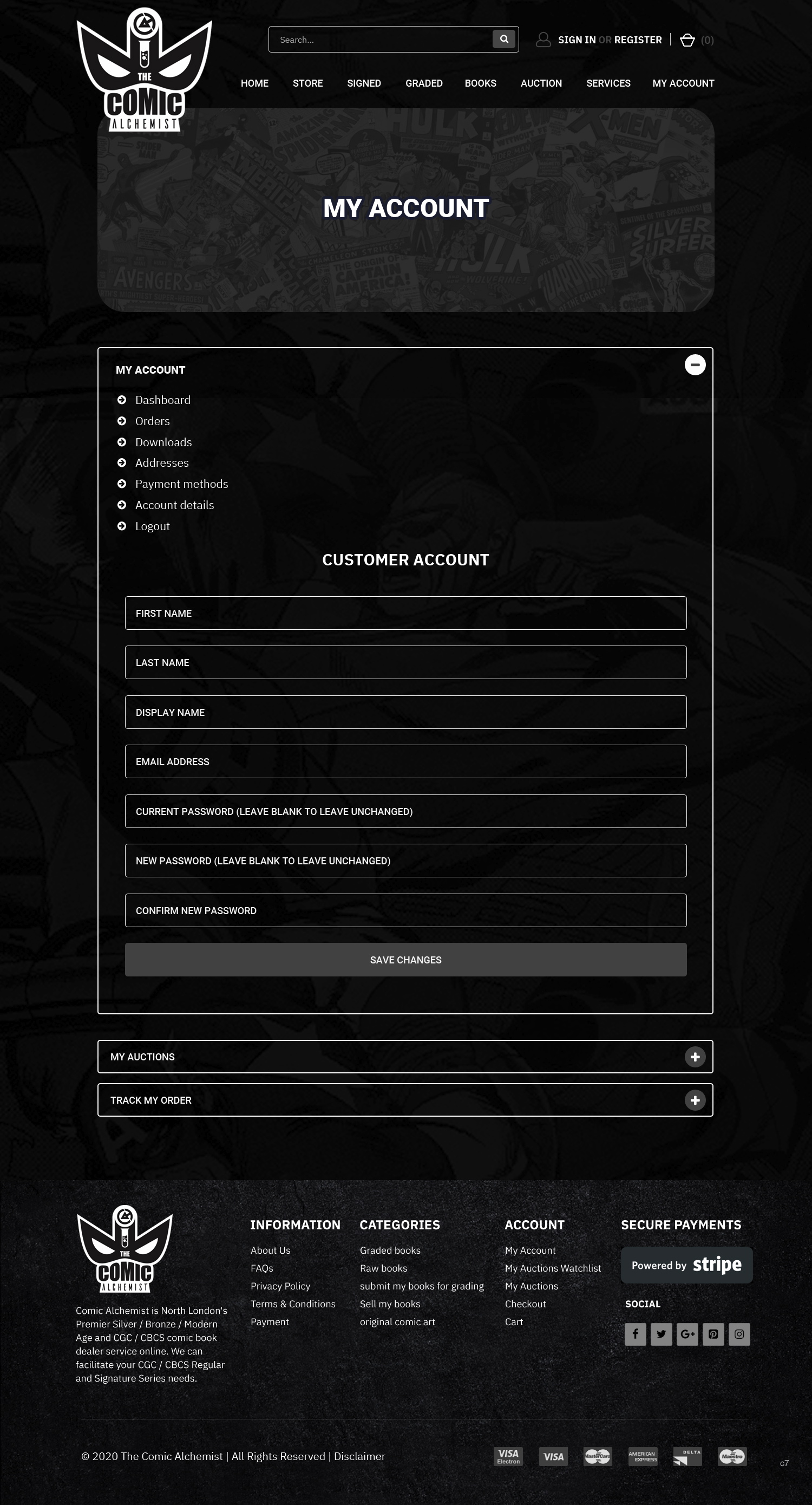 Web Design by pb for The Comic Alchemist Limited | Design #24698463