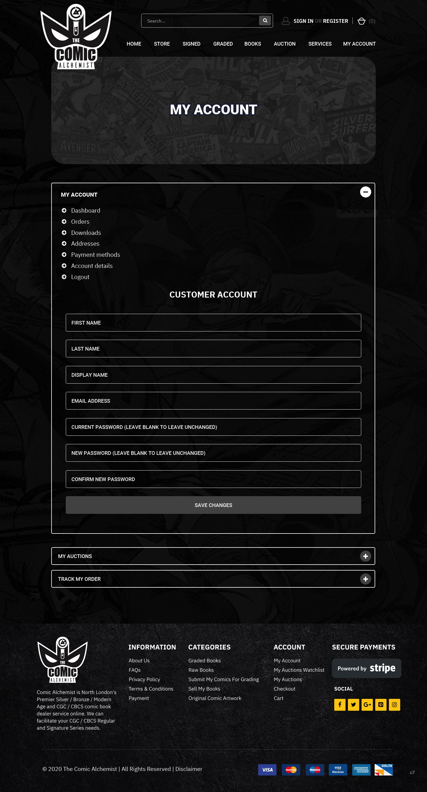 Web-Design von pb für The Comic Alchemist Limited | Design #24757717