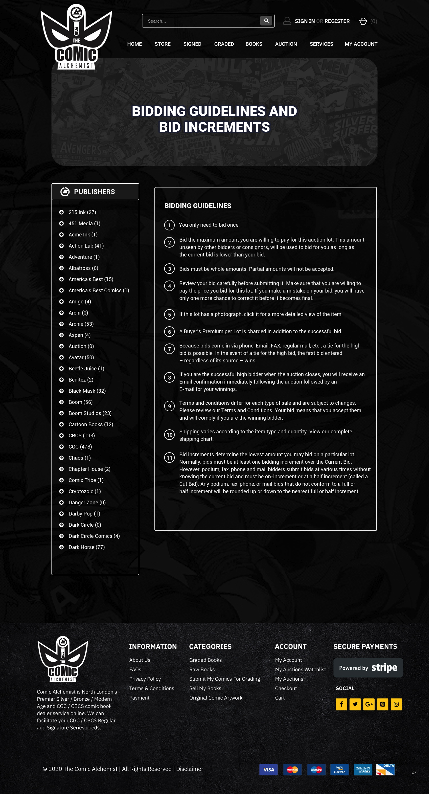 Web Design by pb for The Comic Alchemist Limited | Design #24757722