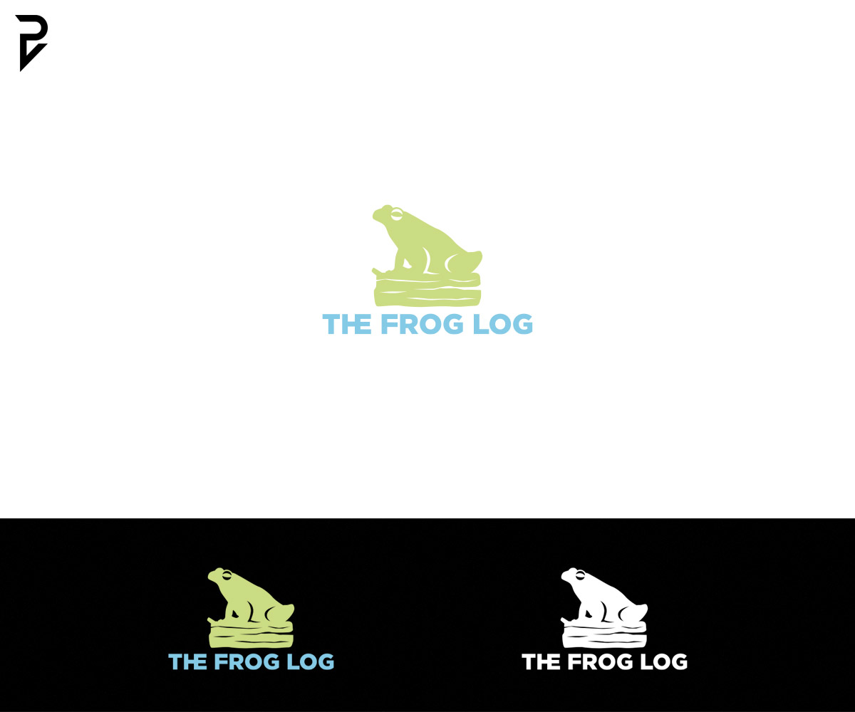Logo Design by poisonvectors for The Frog Log | Design #24257237