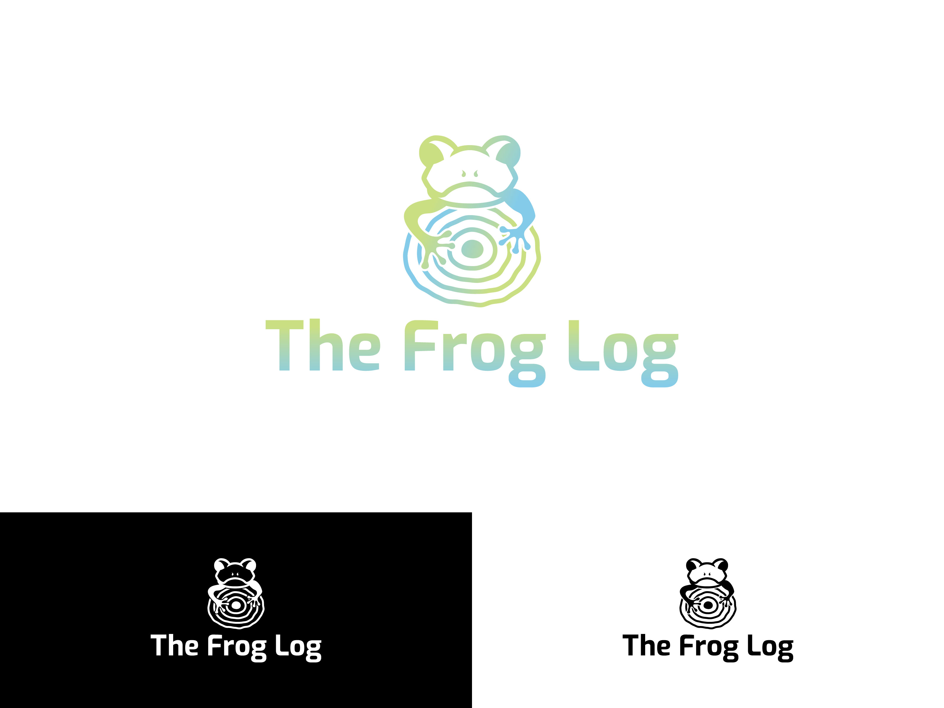 Logo Design by Fajr. for The Frog Log | Design #24279985