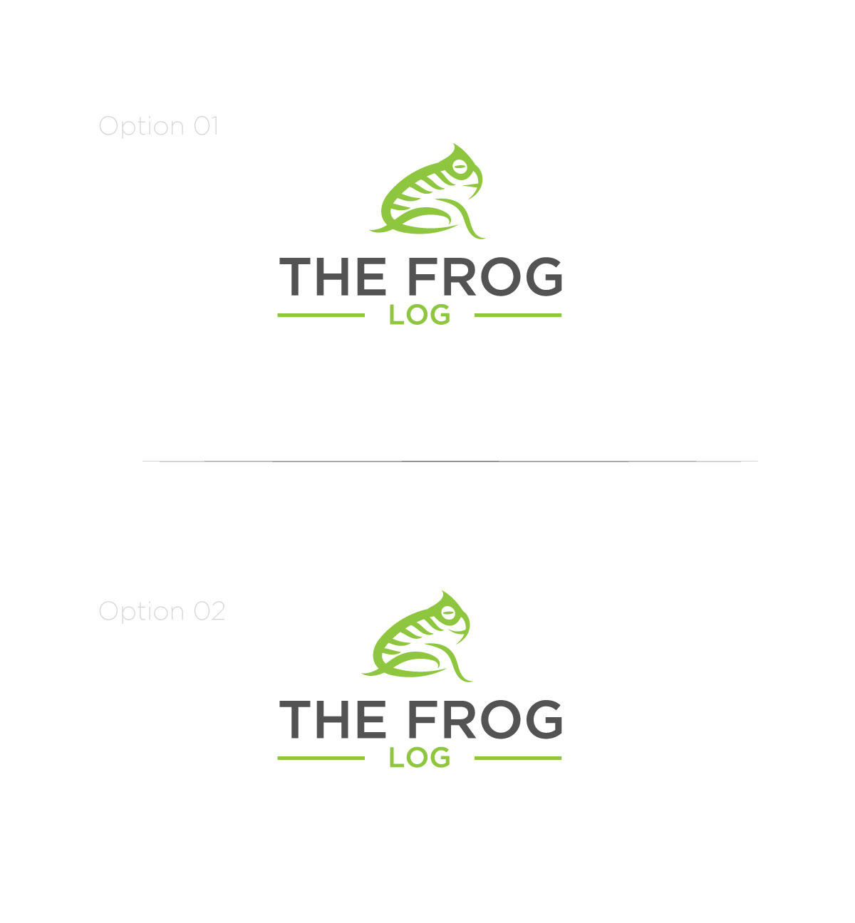 Logo Design by Mono.co for The Frog Log | Design: #24300290