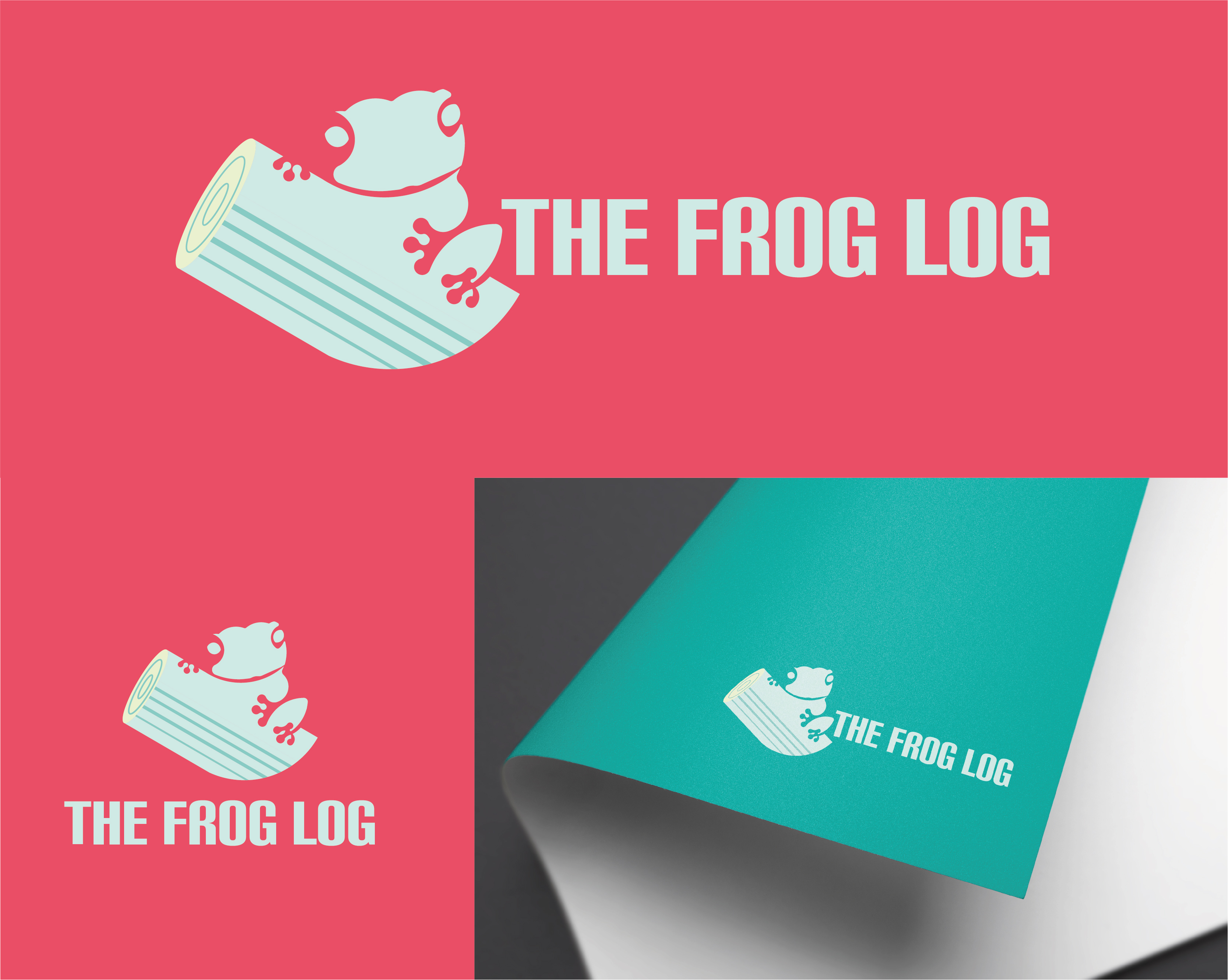 Logo Design by Henry_124 for The Frog Log | Design #24272196